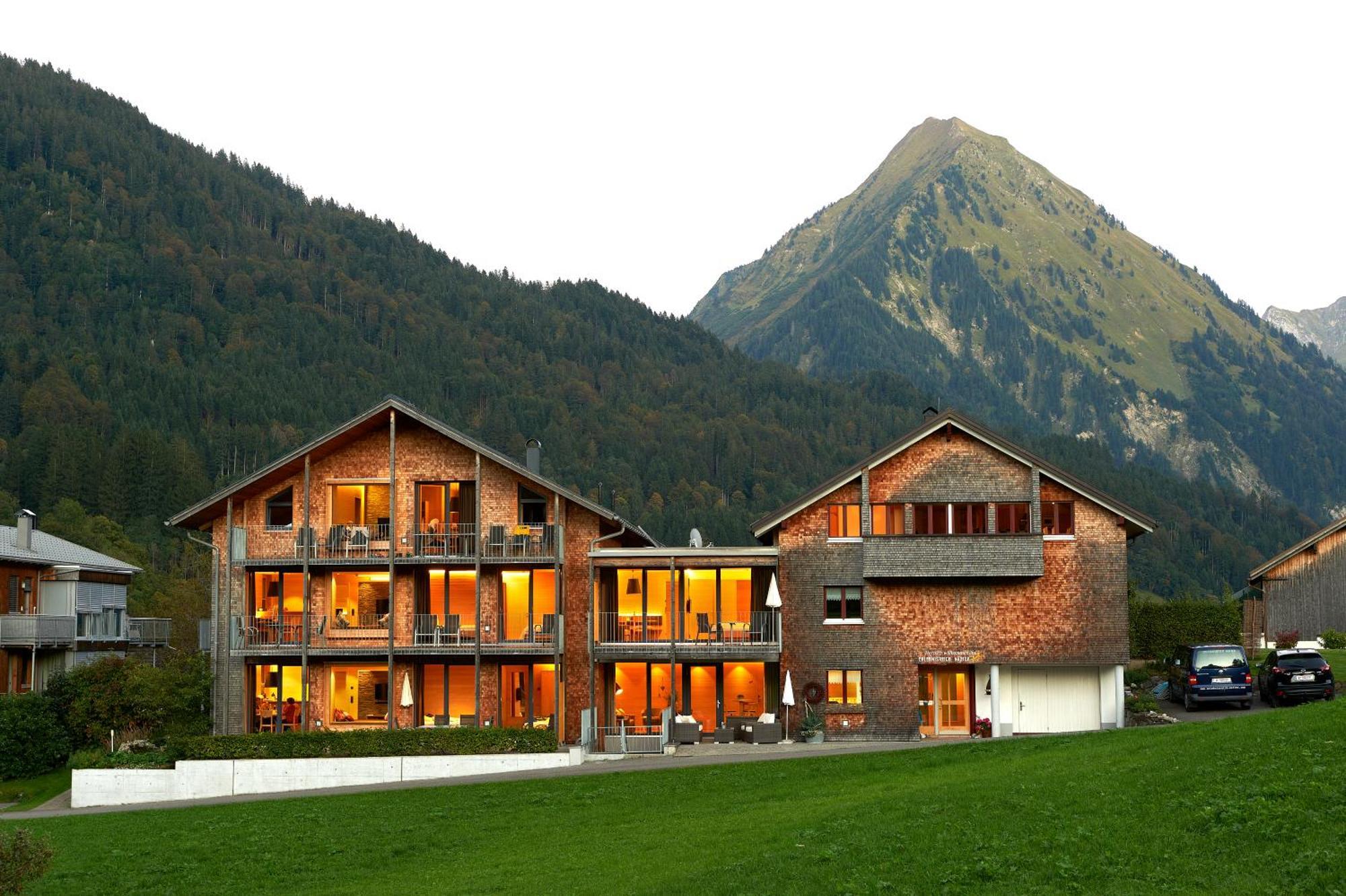 N Apartments Hotel Schoppernau Eksteriør billede