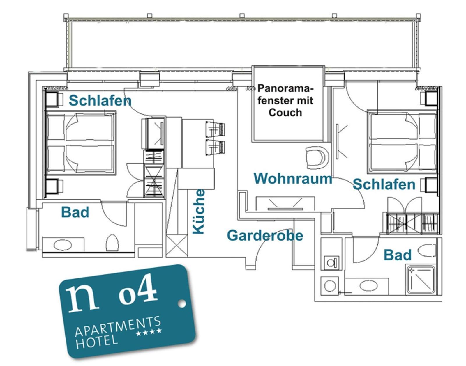 N Apartments Hotel Schoppernau Værelse billede